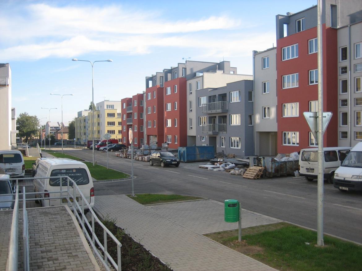 06 Výstavba bytových domů a infrastruktury v Kolíně
